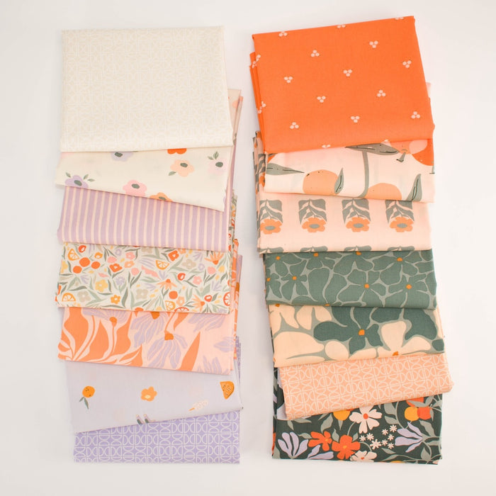 1 Yard 24" Remnant of Wind Dance Blaze | Tangerine