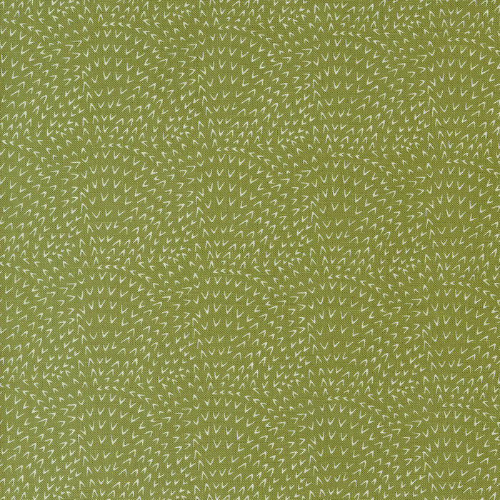 1 Yard 9" Remnant of Angle Tangle in Fern | Woodland Wonder