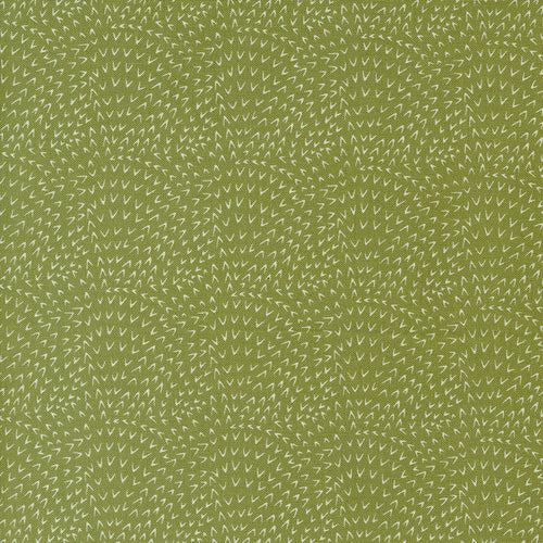 1 Yard 9" Remnant of Angle Tangle in Fern | Woodland Wonder