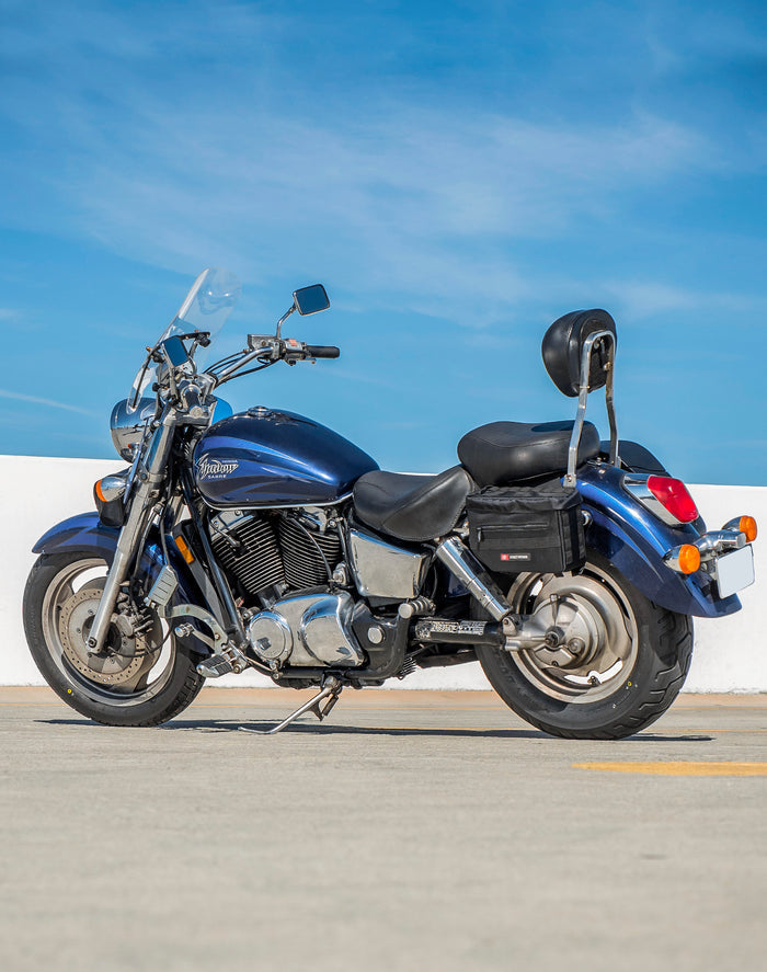 8L - Patriot Small Honda Shadow 1100 Sabre Throw Over Saddlebags v1