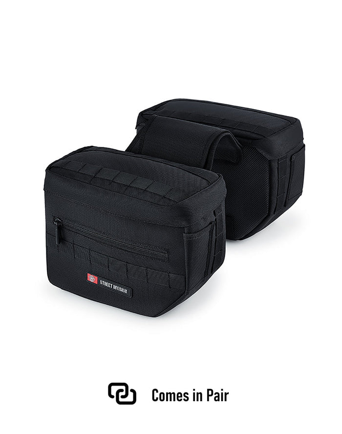 8L - Patriot Small Kawasaki Vulcan S VN650 Throw Over Saddlebags Comes in Pair