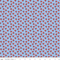 1/2 Yard Remnant of Watermelon in Blue | Red, White, & Bang!