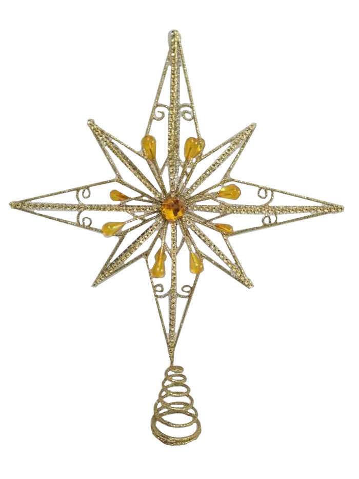 16" Gold Star Tree Topper