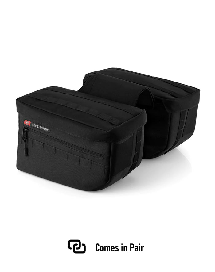 18L - Patriot Large Honda VTX 1300 R (Retro) Motorcycle Throw Over Saddlebags Comes in Pair