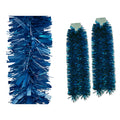 2 Pack 6' Deluxe Aqua Tinsel Garland
