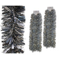 2 Pack 6' Deluxe Silver Tinsel Garland