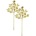 2 Pack of 24" Gold Leaf Picks with Glitter Enhancements