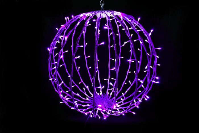 20" Purple Sphere with 200 LEDS