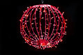 20" Red Sphere with 200 LEDS