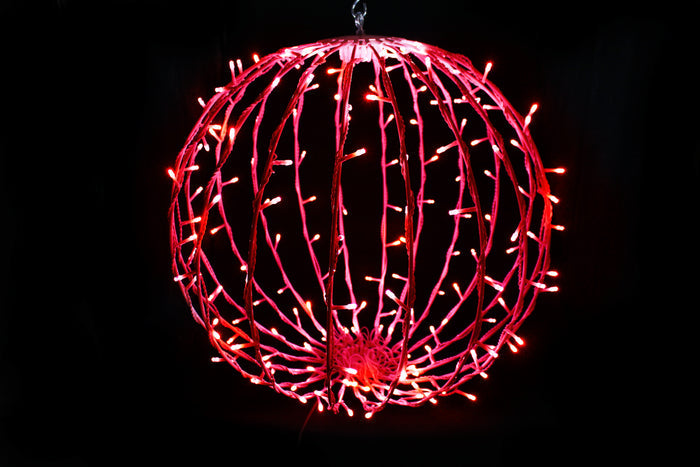 20" Red Sphere with 200 LEDS