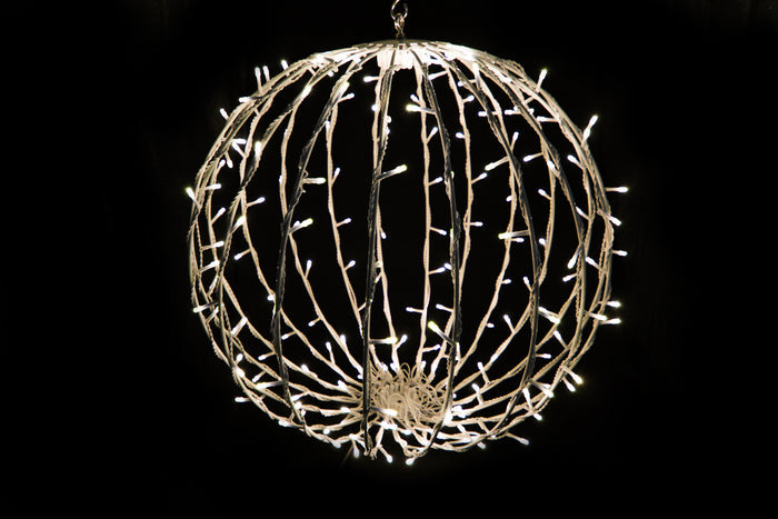 20" Warm White Sphere with 200 LEDS