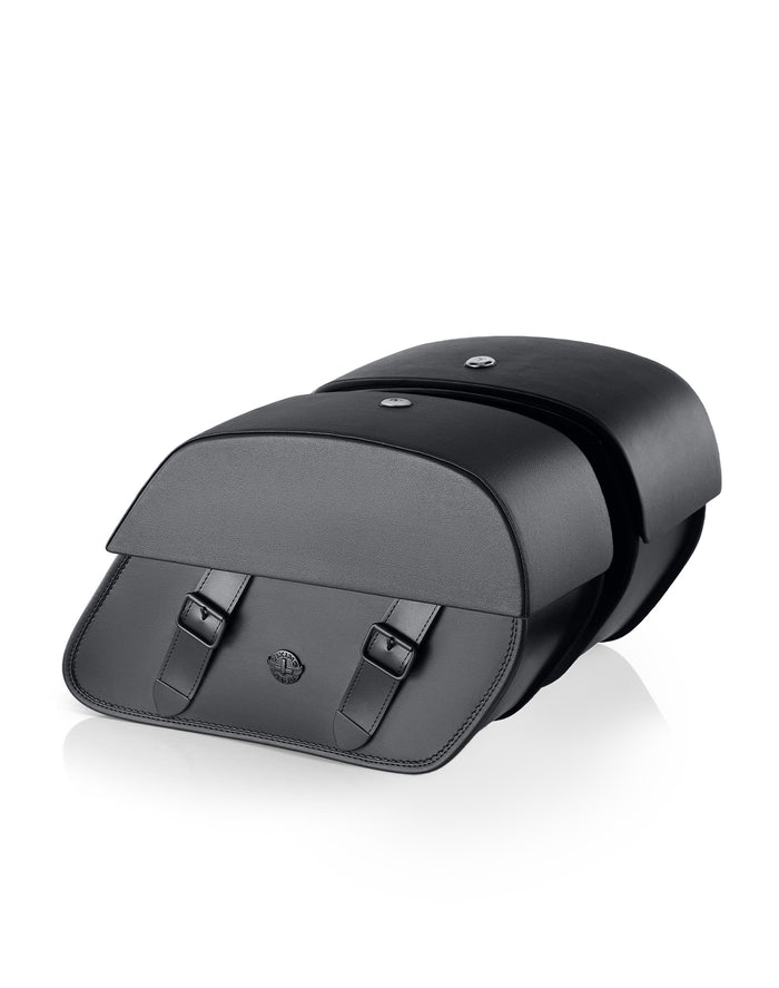 28L - Baelor Medium Hard Mount Indian Springfield Motorcycle Saddlebags Hero Image