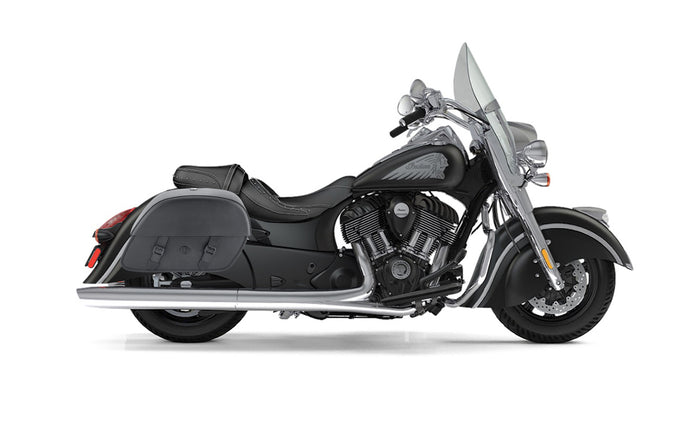 28L - Baelor Medium Indian Springfield Motorcycle Saddlebags Bag on Bike @expand