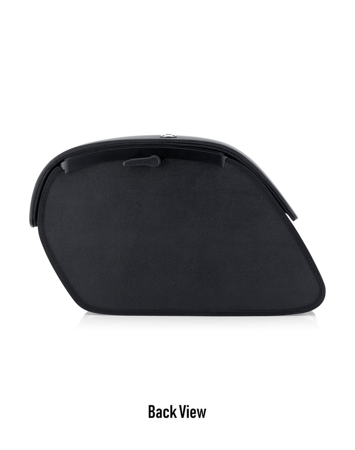 28L - Baelor Medium Indian Springfield Motorcycle Saddlebags Back View