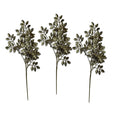 3 Pack of Gold Leaf Clustered Glitter Picks