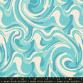 3 Yard 12" Remnant of Chimera in Turquoise | Rise and Shine