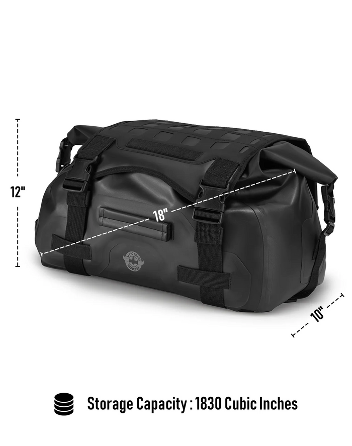30L - Odyssey Harley Davidson Adventure Touring Duffel Bag Storage Capacity