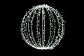 32" Sphere with 400 Cool White 5mm LEDs