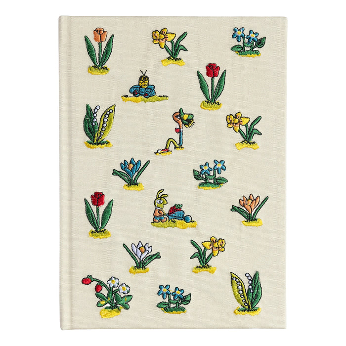 3P4 X Richard Scarry® - Lowly Floral Embroidered Journal