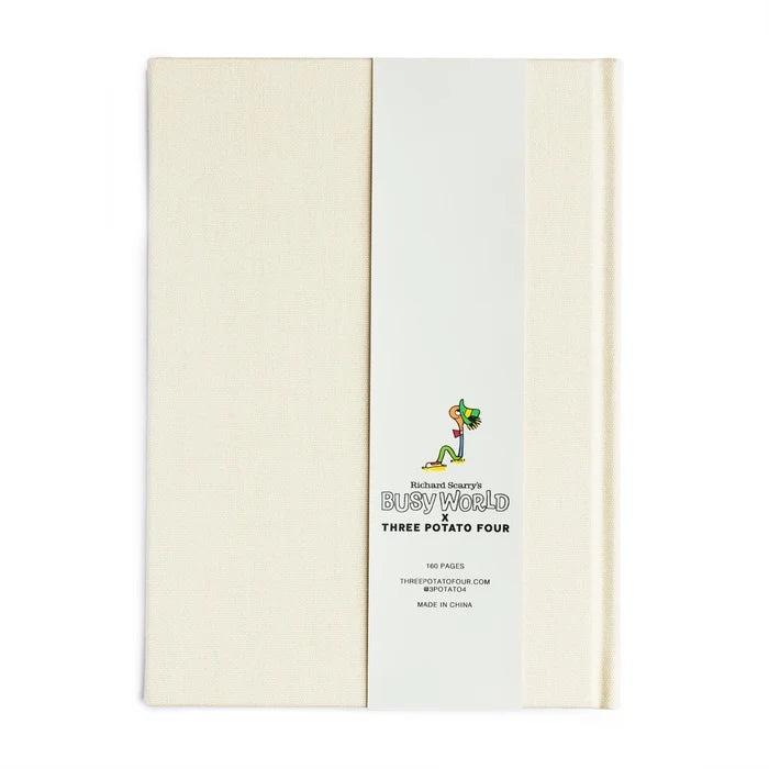 3P4 X Richard Scarry® - Lowly Floral Embroidered Journal