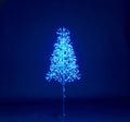 4' Blue Starburst LED Tree