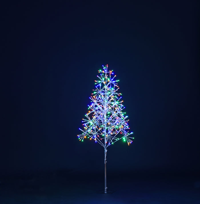 4' Multi Colored Micro LED Tree