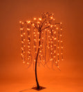 4' Orange LED Willow Tree