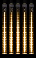5 Pack 12" Orange Snowfall Tube