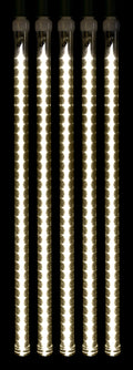 5 Pack of 24" Warm White LED Snowfall Tube Lights