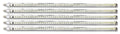 5 Pack of 36" Pure White Snowfall Tubes