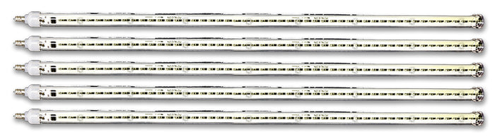 5 Pack of 36" Pure White Snowfall Tubes