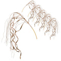5 Pack of 48" Champagne Streamer Picks with Glitter Enhancements