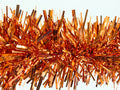 6" Mylar Orange Garland 20' Sections