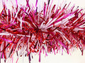 6" Red, Pink and White Stuffed Garland 20' Long
