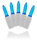 70 Blue M5 LED Icicle Lights
