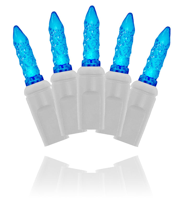 70 Blue M5 LED Icicle Lights