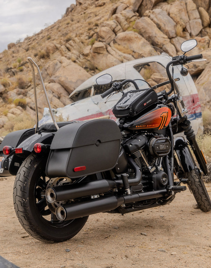 9L - Voyage Tank Bag for Harley Softail Fat Bob FXFB/S v1