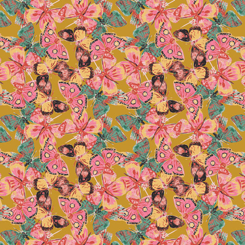8 Yard Remnant of Flutterflies Earth | Eve