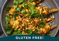 Coconut-Marinated Chicken Satay Skewers Entrée | Serves 4