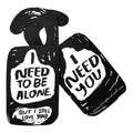 ALONE TIME DOOR HANGER