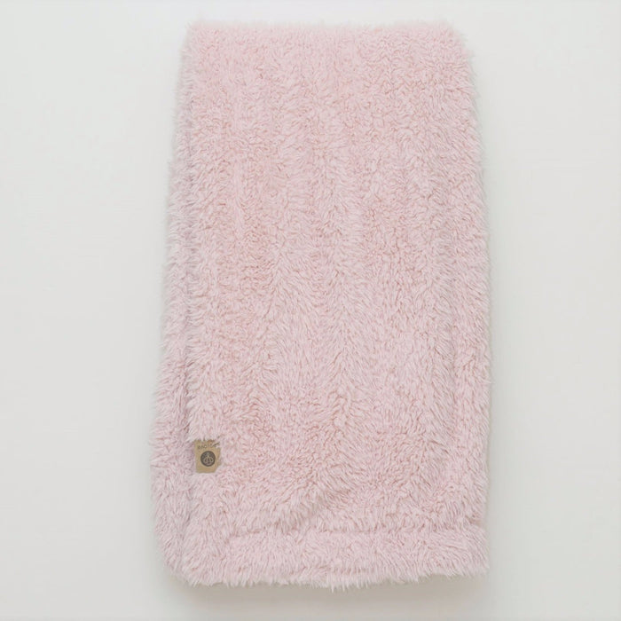 ANGEL PLUSH BLANKET | BIG - DUSTY PINK