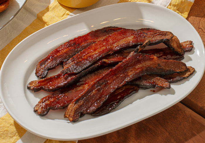 Avril Bleh Thick Cut Maple-Glazed Bacon | Serves 4