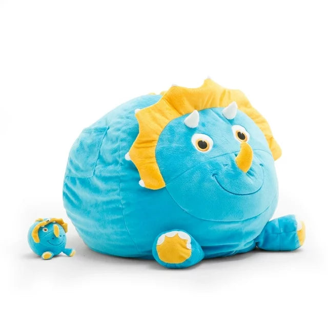 Bagosaur Sarah the Triceratops bean filled