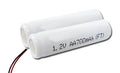 Battery Pack 2 AA 2.4V 700mAh NiCad