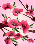 Beautiful Cherry Blossoms Paint by Diamonds
