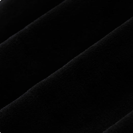 Black | Solid Cuddle Minky