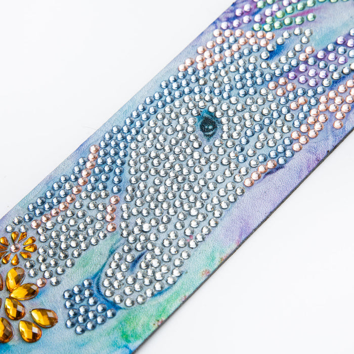 Blue Unicorn Painting Bookmark