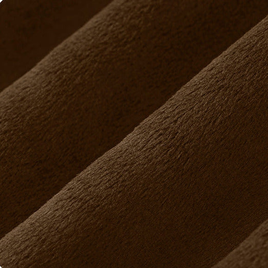 Brown | Solid Cuddle Minky