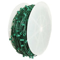 C9 1000' Cordset E17 Sockets on Green Wire with 48" Spacing