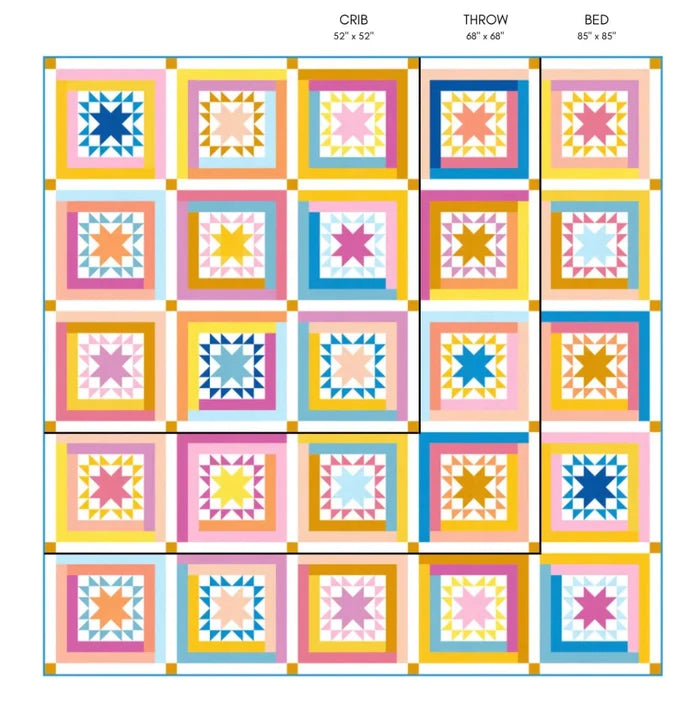 Cabin Nights Quilt | Paper Pattern